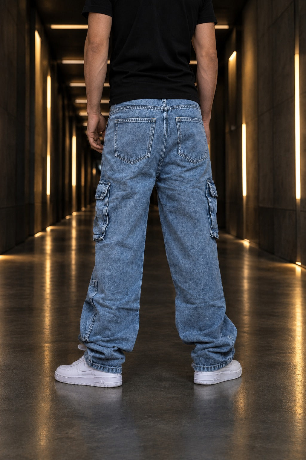 Jeans Cargo Celestiano