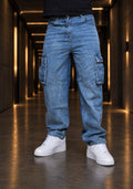 Jeans Cargo Desgaste