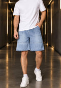 Short Cargo Denim Estilo Baggy